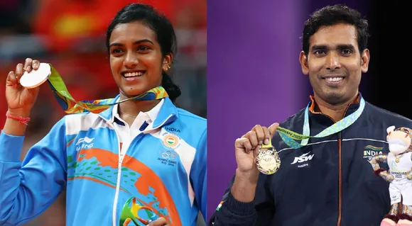 PV Sindhu Sharath Kamal