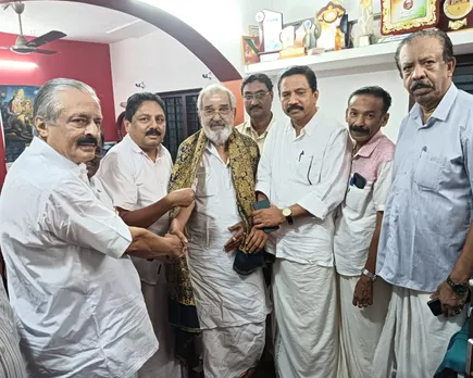 c haridas was honoured