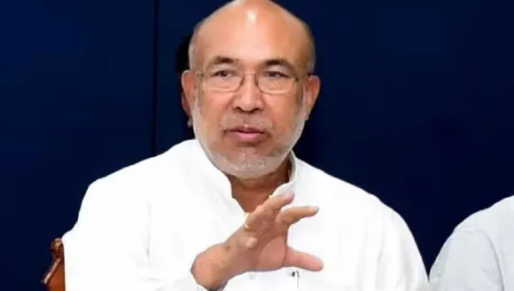 Manipur trucks firing