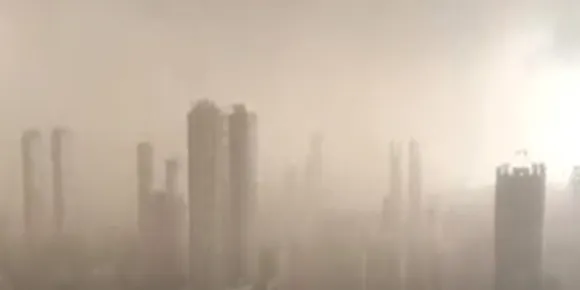 mumbai dust storm