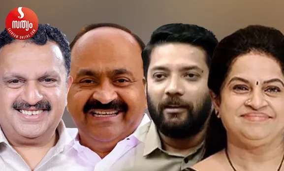 k muraleedharan vd satheesan shafi parambil padmaja venugopal