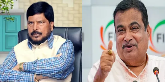 Nitin Gadkari Ramdas Athawale