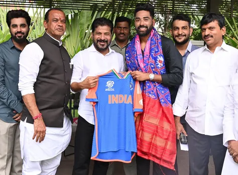 Mohammed Siraj A Revanth Reddy