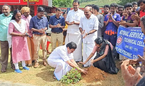 jose k mani tree planting