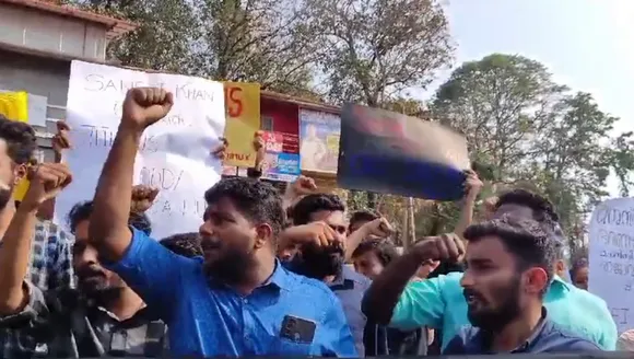 sfi protest kannur