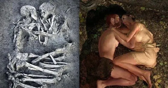 archeological skeleton