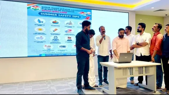 ചൂട് പ്രതിരോധ ബോധവൽക്കരണം; പോസ്റ്റർ പ്രകാശനം ചെയ്ത് ഐ.വൈ.സി.സി മുഹറക് ഏരിയ കമ്മിറ്റി