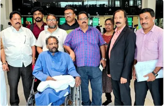 ബത്തഹയിൽ ആരോരുമില്ലാതെ രോഗത്തിന് അടിമപ്പെട്ട് ദുരിതജീവിതം നയിച്ച പുനലൂർ സ്വദേശിക്ക് സഹായഹസ്തവുമായി റിയാദ് ഹെൽപ്പ് ഡെസ്ക്ക് പ്രവർത്തകർ