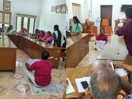 thalappalam panchayath protest