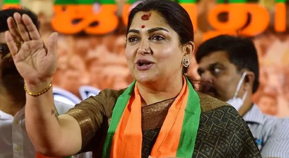 തമിഴ്‌നാട് നിയമസഭ തിരഞ്ഞെടുപ്പിനുള്ള ബിജെപി സ്ഥാനാര്‍ത്ഥികളെ പ്രഖ്യാപിച്ചു: നടി ഖുശ്ബു തമിഴ്‌നാട്ടിലെ തൗസന്റ് ലൈറ്റ്‌സ് മണ്ഡലത്തില്‍ നിന്ന് മത്സരിക്കും