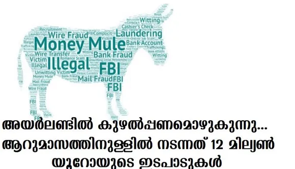 അയര്‍ലണ്ടില്‍ കുഴല്‍പ്പണമൊഴുകുന്നു… ആറു മാസത്തിനുള്ളില്‍ നടന്നത് 12 മില്യണ്‍ യൂറോയുടെ ഇടപാടുകള്‍