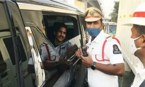 ട്രാഫിക് നിയമ ലംഘനം; നടൻ നാഗ ചൈതന്യയിൽ നിന്ന് പിഴയിടാക്കി ഹൈദരാബാദ് ട്രാഫിക് പൊലീസ്