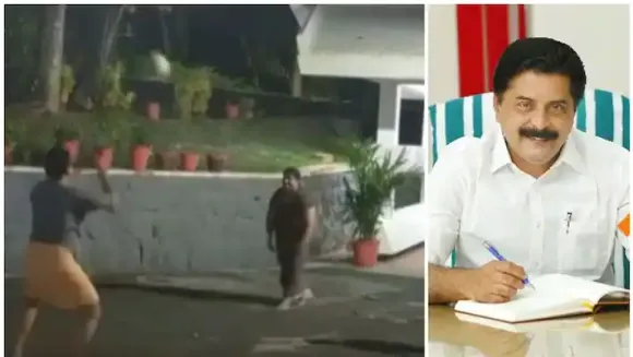 ഭാര്യയുമായി ചേര്‍ന്നൊരു വോളിബോള്‍ പ്രാക്ടീസ്; വീഡിയോ പങ്കുവച്ച് മന്ത്രി
