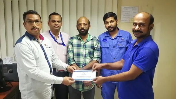 വെസ്കോസ മലയാളി അസോസിയേഷൻ ചികിത്സാ സഹായം കൈമാറി