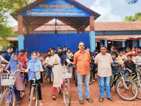 കൊടക്കൽ ബി ഇ എം യു പി സ്കൂളിൽ സൈക്കിൾ റാലി സംഘടിപ്പിച്ചു