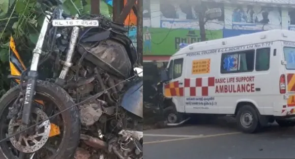 ആംബുലൻസ് ഡ്രൈവറുടെയും വാഹനം ഓടിച്ച മെയിൽ നഴ്സിന്റെയും ലൈസൻസ് സസ്പെൻഡ് ചെയ്യും