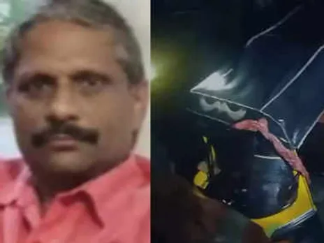ഓട്ടോറിക്ഷ തോട്ടിലേക്ക്  മറിഞ്ഞു; വാഹനത്തിന്  അടിയില്‍പ്പെട്ടു ഡ്രൈവര്‍ക്ക് ദാരുണാന്ത്യം