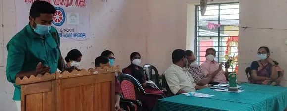 മലമ്പുഴ ഗവ. വൊക്കേഷണൽ ഹയർ സെക്കൻ്ററി സ്കൂള്‍ എൻ.എസ്.എസ് യൂണിറ്റിൻ്റെ നേതൃത്വത്തിൽ നടത്തുന്ന സപ്തദിന ക്യാമ്പ് "മഴവില്ല് " മലമ്പുഴ ഗ്രാമപഞ്ചായത്ത് വിദ്യാഭ്യാസ സ്റ്റാൻ്റിങ്ങ് കമ്മിറ്റി ചെയർമാൻ ബിനോയ് ഉദ്ഘാടനം നിര്‍വഹിച്ചു