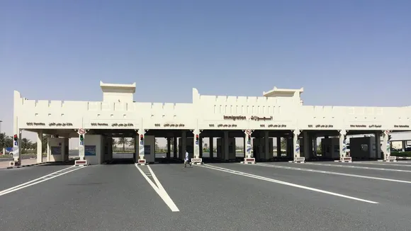 ഖത്തര്‍- സൗദി അബു സമ്ര അതിര്‍ത്തിയില്‍ കോവിഡ് പ്രതിരോധ നടപടികള്‍  ഏര്‍പെടുത്തി.