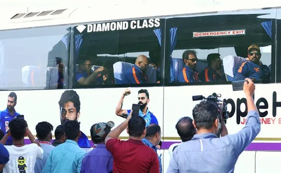 ഇന്ത്യ, ശ്രീലങ്ക ടീമുകള്‍ തിരുവനന്തപുരത്തെത്തി; വമ്പന്‍ വരവേല്‍പ്‌