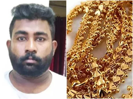 വിദേശത്ത് പോകാൻ മണിക്കൂറുകൾ മാത്രം അവശേഷിക്കെ കട ബാധ്യത തീർക്കാൻ മാല മോഷണം;   കള്ളനെ കൈയ്യോടെ പൊക്കി പോലീസ്