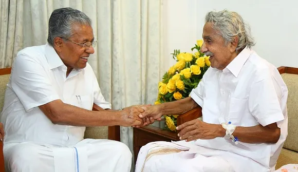 ഔദ്യോഗിക തിരക്കുകൾക്കിടയിലും ജന്മദിനാശംസകൾ നേരുന്നതിനായി നേരിട്ട് എത്തിച്ചേർന്നതിനു നന്ദി; പിണറായി വിജയന്റെ ഫേസ്ബുക്ക് പോസ്റ്റിന് കമന്റ് ചെയ്ത് ഉമ്മന്‍ചാണ്ടി
