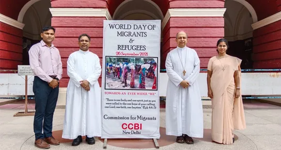 ആഗോള കത്തോലിക്ക സഭയില്‍ ഫ്രാന്‍സിസ് പാപ്പ ആഹ്വാനം ചെയ്ത ലോക പ്രവാസി അഭയാര്‍ത്ഥിദിനം ന്യൂഡല്‍ഹി തിരുഹൃദയ ദൈവാലയത്തില്‍ വിവിധ പരിപാടികളോടെ ആചരിച്ചു