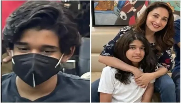 ക്യാന്‍സര്‍ രോഗികള്‍ക്ക് തലമുടി ദാനം ചെയ്ത് മാധുരി ദീക്ഷിതിന്‍റെ മകന്‍; ഇതിനായി മുടി വളര്‍ത്തിയത് രണ്ട് വര്‍ഷം