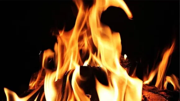 കണ്ണൂര്‍ കോര്‍പറേഷന്റെ മാലിന്യ പ്ലാന്റില്‍ വന്‍ തീപിടിത്തം