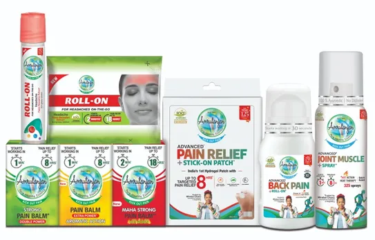 മികച്ച ഹെല്‍ത്ത് കെയര്‍ ബ്രാന്‍ഡായി തിരഞ്ഞെടുക്കപ്പെട്ട് അമൃതാഞ്ജന്‍