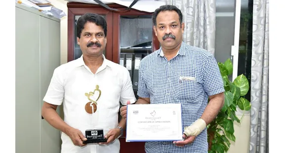 ബ്രേവ്ഹാർട്ട് പുരസ്കാരം ഇൻകാസ് യുഎഇ ഏറ്റുവാങ്ങി