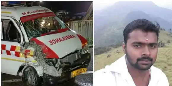 റോഡിലെ കുഴി; തിരുവനന്തപുരത്ത് ആംബുലൻസിടിച്ച് പരിക്കേറ്റ യുവാവ് മരിച്ചു