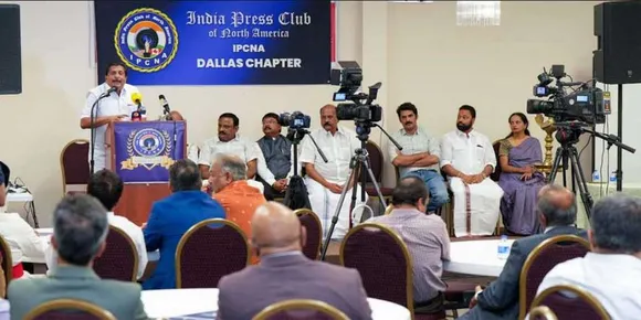 നവകേരള ആശയങ്ങള്‍ക്കുള്ള ചര്‍ച്ചകള്‍ക്ക് തുടക്കം കുറിച്ചത് ഇന്ത്യ പ്രസ്സ് ക്ലബ് ഓഫ് നോര്‍ത്ത് അമേരിക്ക: മോന്‍സ് ജോസഫ് എം.എല്‍.എ