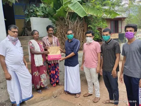 മാസ്കുകളും പച്ചക്കറി കിറ്റുകളും വിതരണം ചെയ്ത് ഫ്രറ്റേണിറ്റി മൂവ്‌മെന്റ്‌