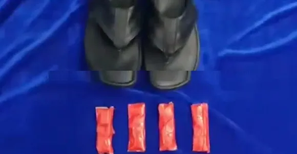 സ്വര്‍ണക്കടത്തിനു പതിനെട്ടടവും പയറ്റി മാഫിയകള്‍; ചെന്നൈ വിമാനത്താവളത്തില്‍ യാത്രക്കാരനില്‍ നിന്ന് പിടിച്ചെടുത്തത് ചെരുപ്പിന്റെ വള്ളികള്‍ക്കുള്ളില്‍ ഒളിപ്പിച്ച കുഴമ്പു രൂപത്തിലുള്ള സ്വര്‍ണം !