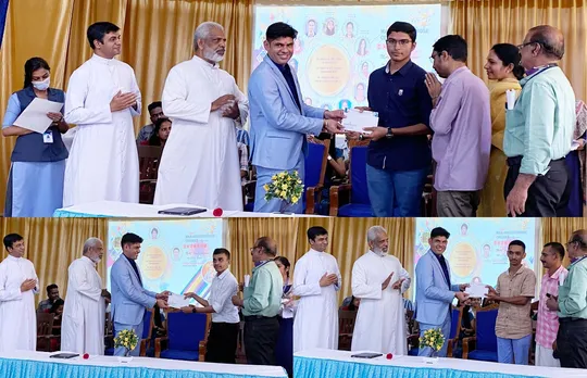 രാമപുരം മാർ ആഗസ്തീനോസ് കോളേജിന്‍റെ ആഭിമുഖ്യത്തില്‍ സംഘടിപ്പിച്ച 'ഐഡിയത്തോൺ 2022' വിജയികൾക്ക് അവാർഡ് നൽകി