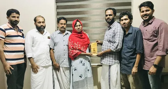 ടാലെന്റ്റ് സെർച്ച്‌ 2020 ഒന്നാം റാങ്ക് നേടിയ ഫിദ ഹമീദിനെ ഫ്രറ്റേണിറ്റി മൂവ്മെന്റ് അനുമോദിച്ചു