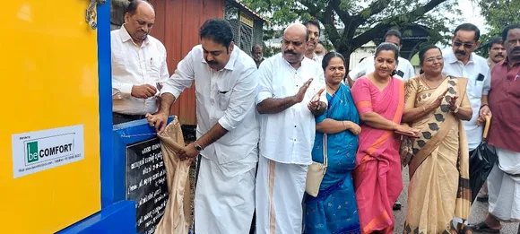 ശങ്ക തീർക്കാൻ പാലാ നഗരത്തിൽ കൂടുതൽ മോഡുലാർ ടോയ്‌ലറ്റ് സമുച്ചയങ്ങൾ  പൊതുജനങ്ങൾക്കായി തുറന്നു