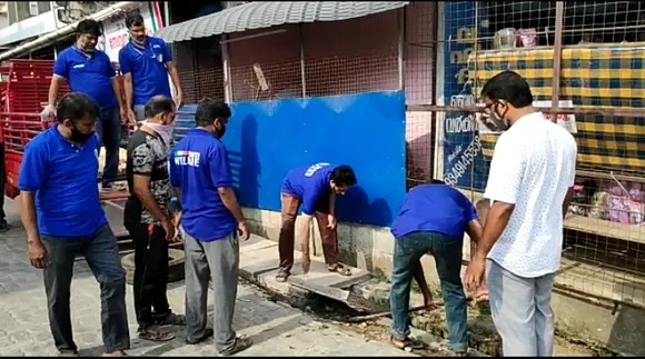പാലക്കാട് നഗരസഭ 32-ാം വാർഡിൽ ജനപങ്കാളിത്തത്തോടെ ശുചീകരണ യജ്ഞം