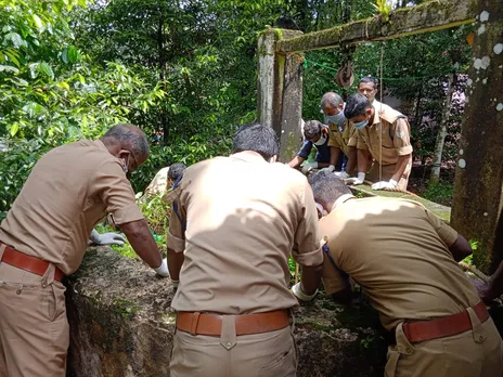 കുര്യനാട് വൃദ്ധയെ വീടിനു സമീപത്തെ കിണറ്റിൽ മരിച്ച നിലയിൽ കണ്ടെത്തി