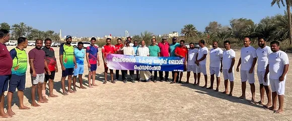 ബഹ്‌റൈൻ കേരള നേറ്റീവ് ബോൾ ഫെഡറേഷന്റെ നാടൻ പന്തുകളി ടൂർണമെന്റ് പുരോഗമിക്കുന്നു