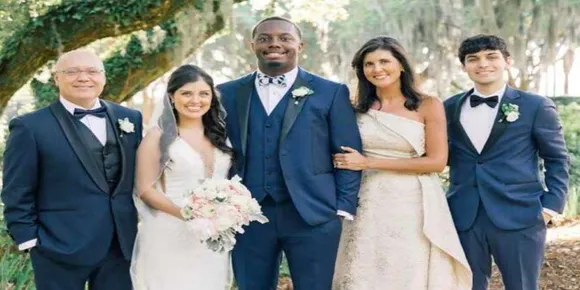 നിക്കി ഹേലിയുടെ മകൾ റീന ഹേലി വിവാഹിതയായി വരൻ ജോഷ്വ ജാക്‌സൺ