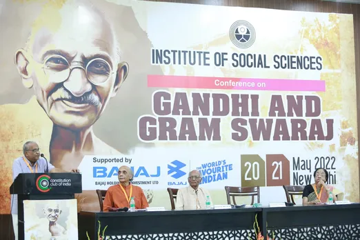 ഇന്‍സ്റ്റിറ്റ്യൂട്ട് ഓഫ് സോഷ്യല്‍ സയന്‍സസ് 'ഗാന്ധിജിയും ഗ്രാമസ്വരാജും' എന്ന പേരില്‍ ‍ഡല്‍ഹിയില്‍ ദ്വിദിന ദേശീയ സമ്മേളനം സംഘടിപ്പിച്ചു