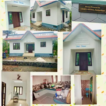എയ്ഞ്ചല്‍സ് ബാസൽ ചാരിറ്റി ഭവന്റെ വെഞ്ചിരിപ്പ് കർമ്മവും താക്കോൽദാനച്ചടങ്ങും നടന്നു