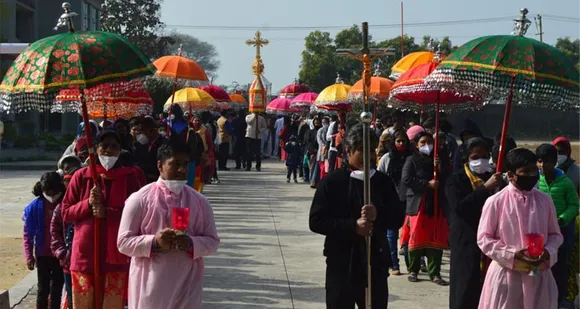 ഡല്‍ഹി ടാഗോർ ഗാർഡൺ നിർമ്മൽ ഹൃദയ ദേവാലയത്തിലെ വി. സെബസ്ത്യാനോസിന്റെ തിരുനാൾ കൊണ്ടാടി