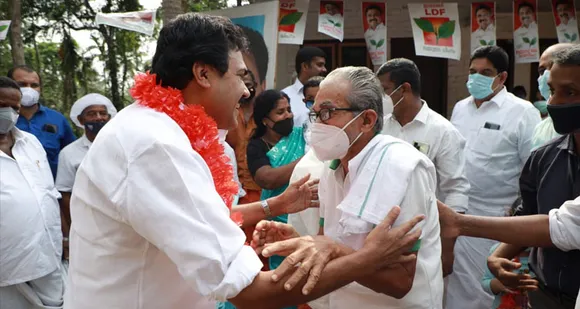 നാടിളക്കി വോട്ടുറപ്പിച്ച് എൽഡിഎഫ് സ്ഥാനാർത്ഥി ജോസ് കെ മാണി പാലാ നഗരത്തിൽ; തുറന്ന വാഹനത്തിലെ പ്രചാരണം പൂർത്തിയാക്കി എൽഡിഎഫ്