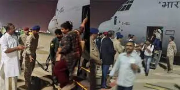 ഓപ്പറേഷൻ കാവേരി; ഇന്ത്യക്കാരുമായുള്ള മൂന്നാം വിമാനം ഡൽഹിയിലെത്തി