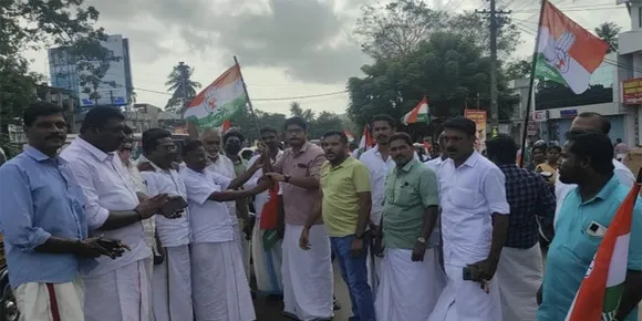 ഭാരത് ജോഡോ യാത്രയ്ക്ക് ചാത്തന്നൂരിൽ ആവേശം പകർന്ന് യൂത്ത് കോൺഗ്രസ്