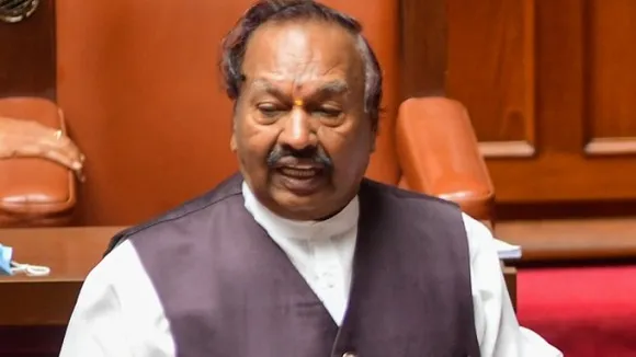 നാലു കോടിയുടെ ബില്ല് പാസാകാന്‍ മന്ത്രി 40 ശതമാനം കമ്മീഷന്‍ ആവശ്യപ്പെട്ടെന്ന ആരോപണത്തിന് പിന്നാലെ കരാറുകാരന്റെ ആത്മഹത്യ; രാജി പ്രഖ്യാപിച്ച് കര്‍ണാടകമന്ത്രി ഈശ്വരപ്പ