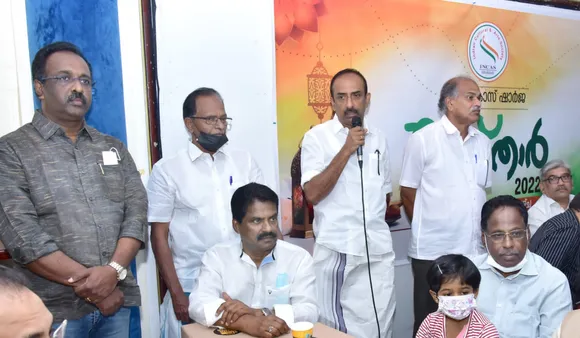 ഇൻകാസ് ഷാർജ കമ്മിറ്റി ഇഫ്താർ സംഗമം നടത്തി